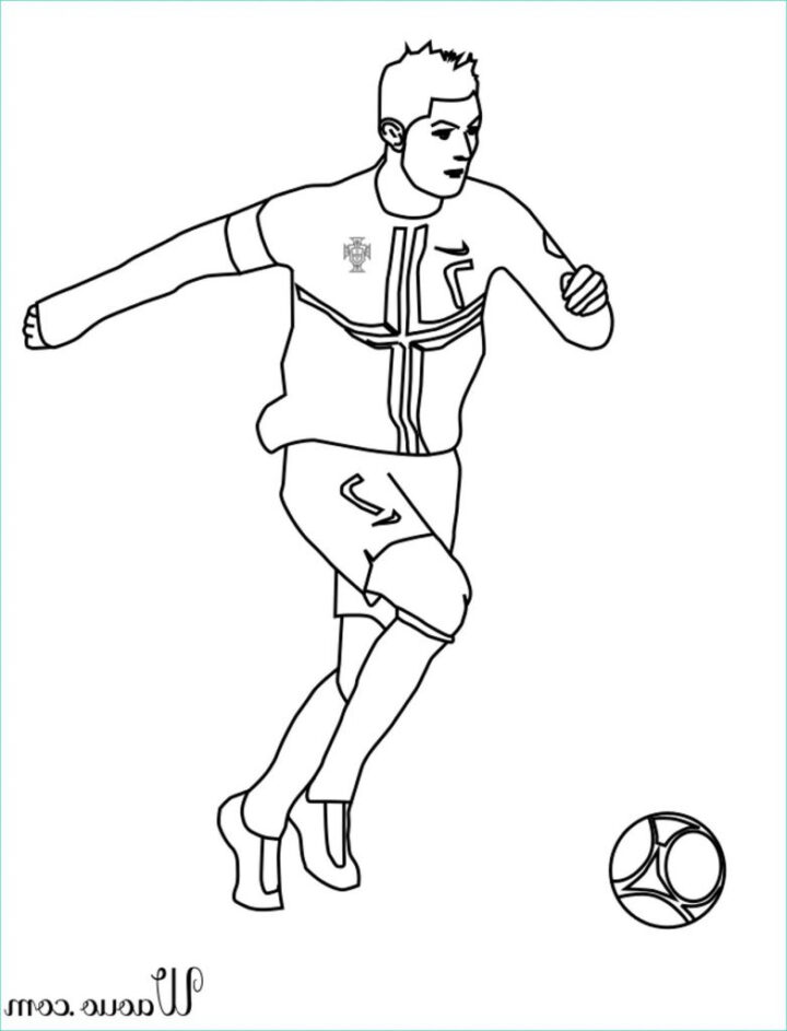 Coloriage Cristiano Ronaldo Bestof Photos Coloriage Cristiano Ronaldo À tout Coloriage Cr7