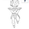 Coloriage Dbz Vegeta Dragon Ball Z Officiel - Jecolorie destiné Dessin A Imprimer Dragon Ball Z