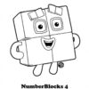 Coloriage Dessin Gratuit De Numberblocks 1 - Télécharger Et Imprimer serapportantà Coloriage Numberblocks