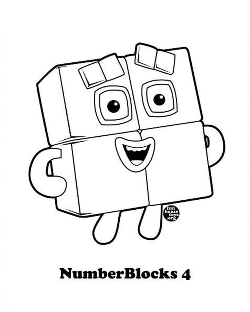 Coloriage Dessin Gratuit De Numberblocks 1 - Télécharger Et Imprimer serapportantà Coloriage Numberblocks
