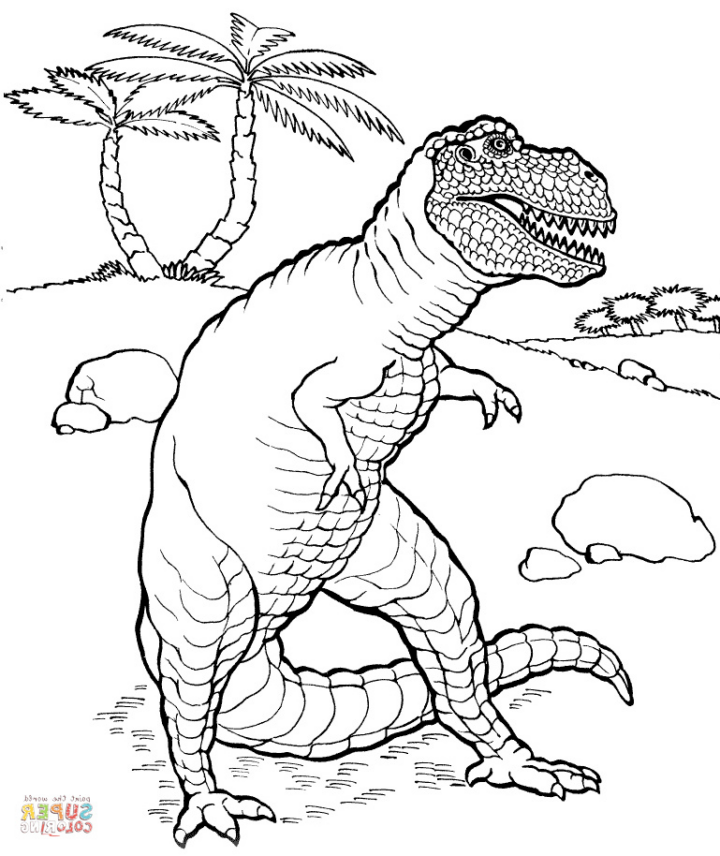 Coloriage Dinosaure Tyrannosaure Unique Photos Tyrannosaurus Dinosaur avec Coloriage Tyranosaure