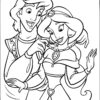 Coloriage Disney Aladdin Avec Jasmine Dessin Jasmine À Imprimer encequiconcerne Jasmin Coloriage