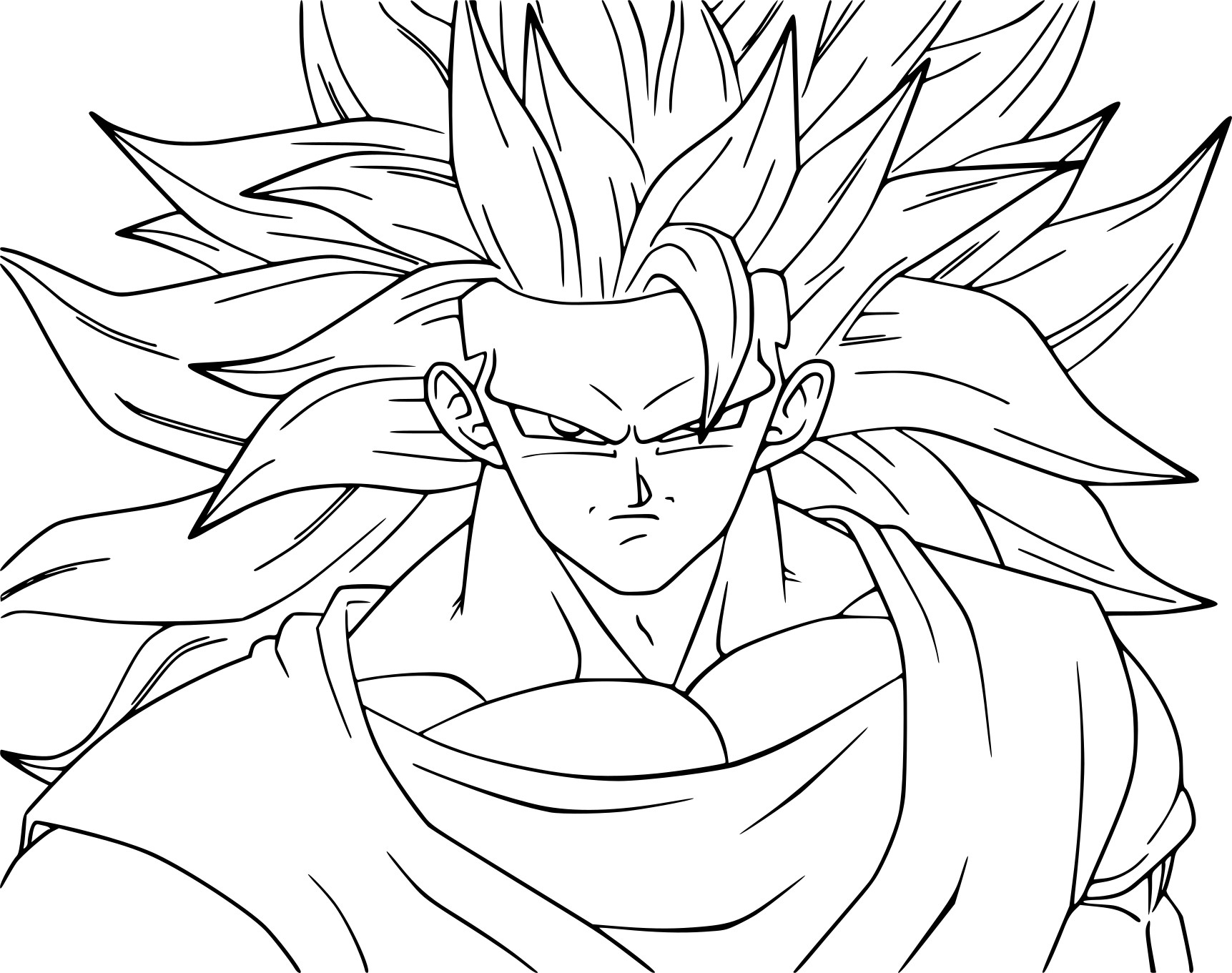 Coloriage Dragon Ball Z Facile - Desem Please avec Dessins Dragon Ball A Imprimer