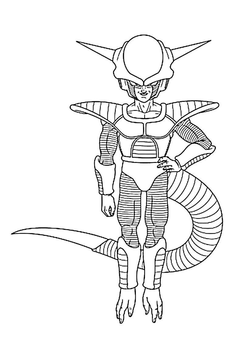 Coloriage Dragon Ball Z Inédits 5/5 | Coloriage Dragon, Coloriage tout Dessin A Imprimer Dragon Ball Z