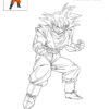 Coloriage Dragon Ball Z Sangoku Luxe Images Coloriages Goku À Colorier serapportantà Goku A Colorier