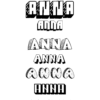 Coloriage Du Prénom Anna : À Imprimer Ou Télécharger Facilement intérieur Dessin Anna