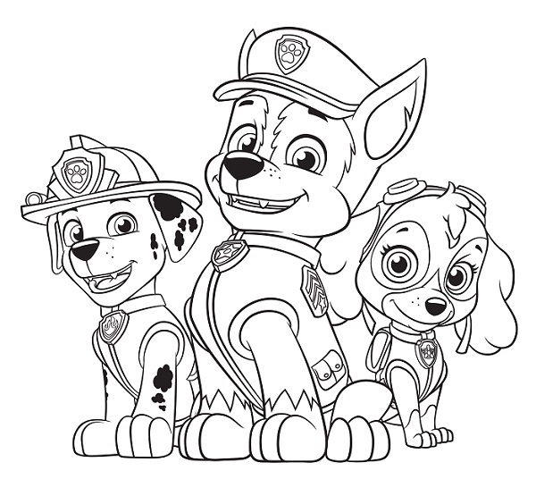 Coloriage Et Dessins Pat Patrouille (Ou Paw Patrol ^^) pour Coloriage Marcus Super Patrouille