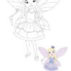 Coloriage Fairy Princesse Dessin Princesse À Imprimer pour Dessin Fée À Imprimer