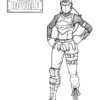 Coloriage Fortnite Battle Royale Red Knight - Jecolorie concernant Fortnite A Imprimer