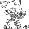 Coloriage Freddy S At Five Nights 2 Fnaf Coloring Pages - Jecolorie intérieur Coloriage Fnaf