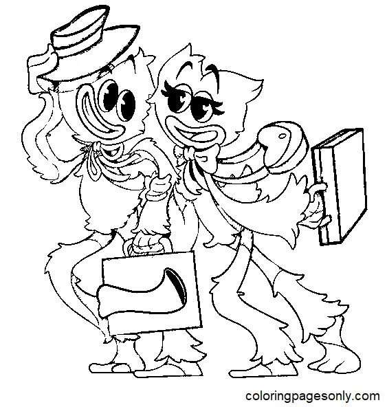 Coloriage Huggy Wuggy A Imprimer - Coloriage Huggy Wuggy - Coloriages dedans Coloriage Huggy Wuggy Et Kissy Missy À Imprimer