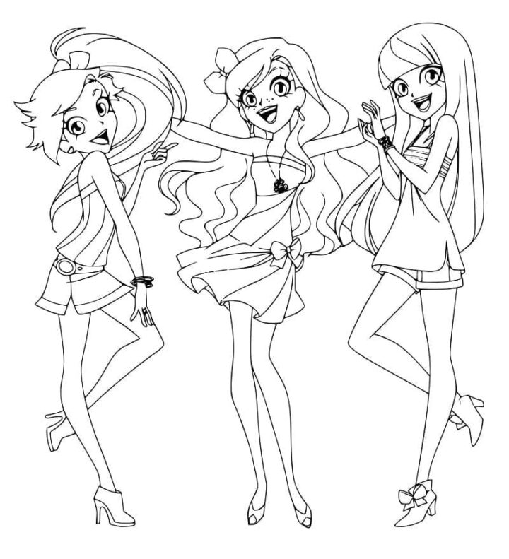 Coloriage Iris Lolirock - Télécharger Et Imprimer Gratuit Sur dedans Dessin Lolirock Facile