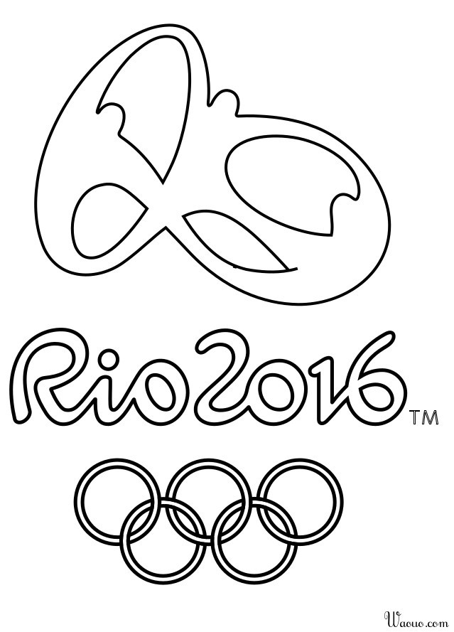 Coloriage Jeux D&amp;#039;Olympique 2016 À Imprimer Et Colorier à Coloriages Jeux Olympiques