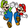 Coloriage Mario Et Luigi - Sans Dépasser à Coloriage Mario Luigi