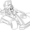 Coloriage Mario Kart Gratuit - Télécharger Et Imprimer Gratuit Sur à Coloriage Mario Kart Peach