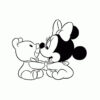 Coloriage Minnie - Coloriages Pour Enfants Dedans Dessin Minnie Facile intérieur Minnie Mouse Coloriage