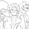 Coloriage Monkey D. Luffy De One Piece - Télécharger Et Imprimer concernant Coloriage One Piece Luffy Gear 4
