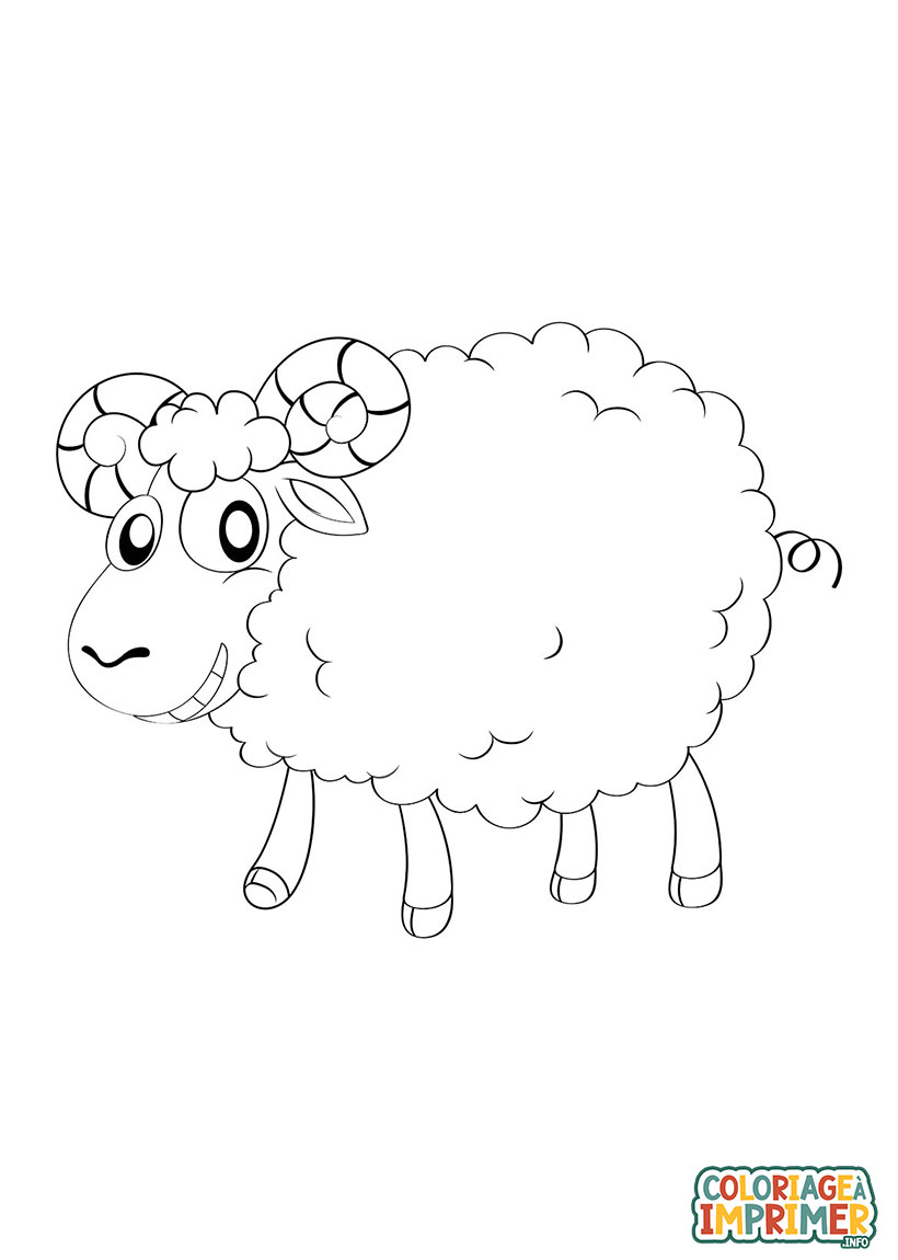 Coloriage Mouton Gratuit À Imprimer Gratuit intérieur Coloriage Mouton