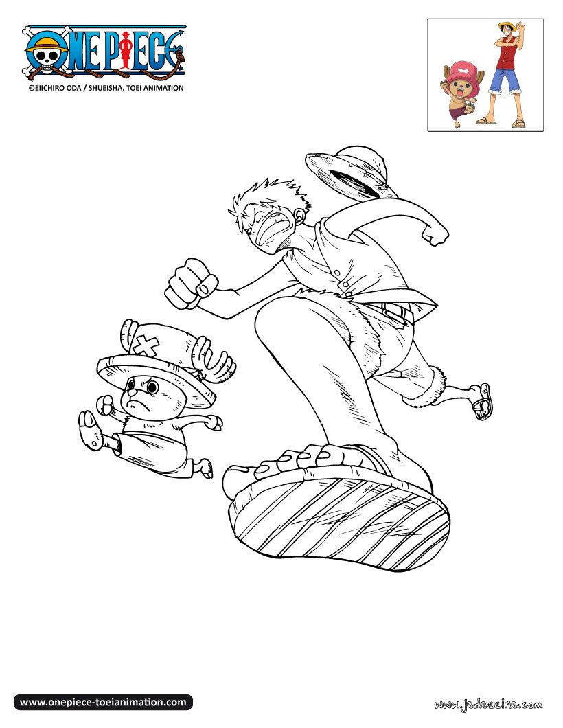 Coloriage One Piece | Desenhos Pra Colorir, Anime, Desenhos à Coloriage À Imprimer One Piece