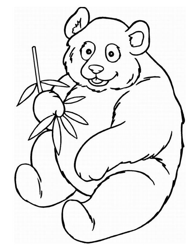 Coloriage Panda À Imprimer Gratuitement | Coloriage Panda, Coloriage destiné Panda À Imprimer Gratuit