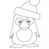 Coloriage Pingouin #16830 (Animaux) - Dessin À Colorier - Coloriages À à Coloriages Pingouins