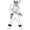 Coloriage Power Rangers Jungle Fury Avec Une Arme Dessin Power Rangers destiné Power Ranger Dessin