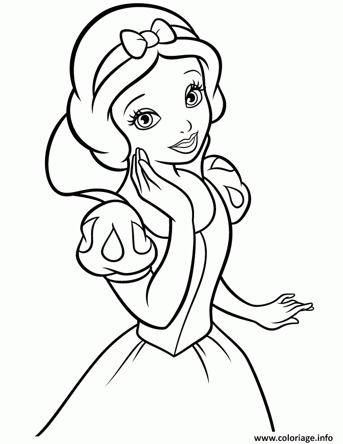 Coloriage Princesse Disney Facile Dessin Facile À Imprimer encequiconcerne Coloriage À Imprimer Disney Princesse