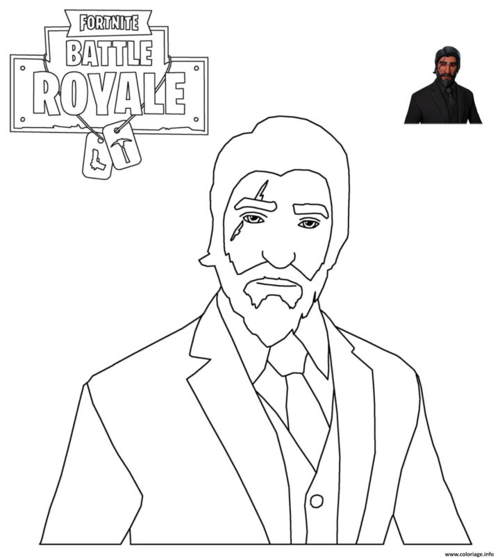 Coloriage Reaper Skin Fortnite Dessin Fortnite À Imprimer concernant Coloriage Fornite