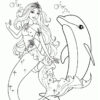 Coloriage Sirene Licorne ~ Coloring Pages concernant Coloriage Licorne Sirene