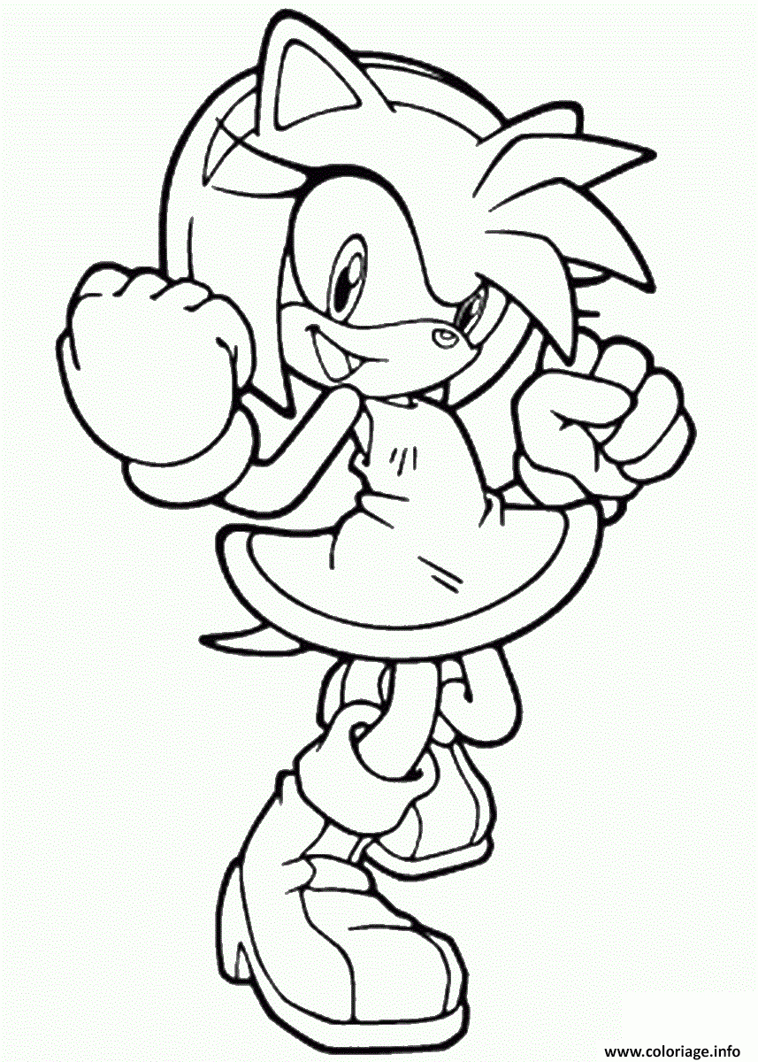 Coloriage Sonic 216 Dessin Sonic À Imprimer à Coloriage À Imprimer Sonic