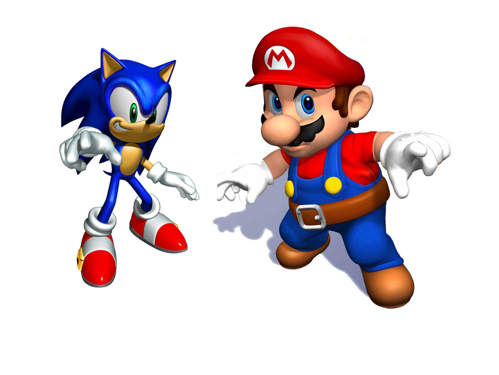 Coloriage Sonic Et Mario À Imprimer dedans Coloriage Sonic Et Mario