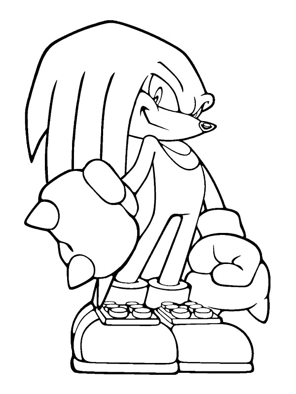 Coloriage Sonic Gratuit : 25 Supers Dessins À Imprimer à Sonic A Imprimer