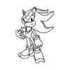 Coloriage Sonic Shadow Gratuit Dessin Gratuit À Imprimer dedans Shadow Sonic Coloriage