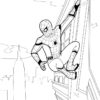 Coloriage Spider Man Homecoming - Jecolorie serapportantà Dessins À Imprimer Spiderman
