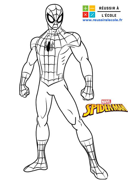 Coloriage Spiderman Gratuit | 15 Images À Télécharger Et À Imprimer serapportantà Dessin À Colorier Spiderman