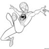 Coloriage Spiderman Miles Morales | Spiderman Coloring, Avengers intérieur Images Spiderman À Imprimer