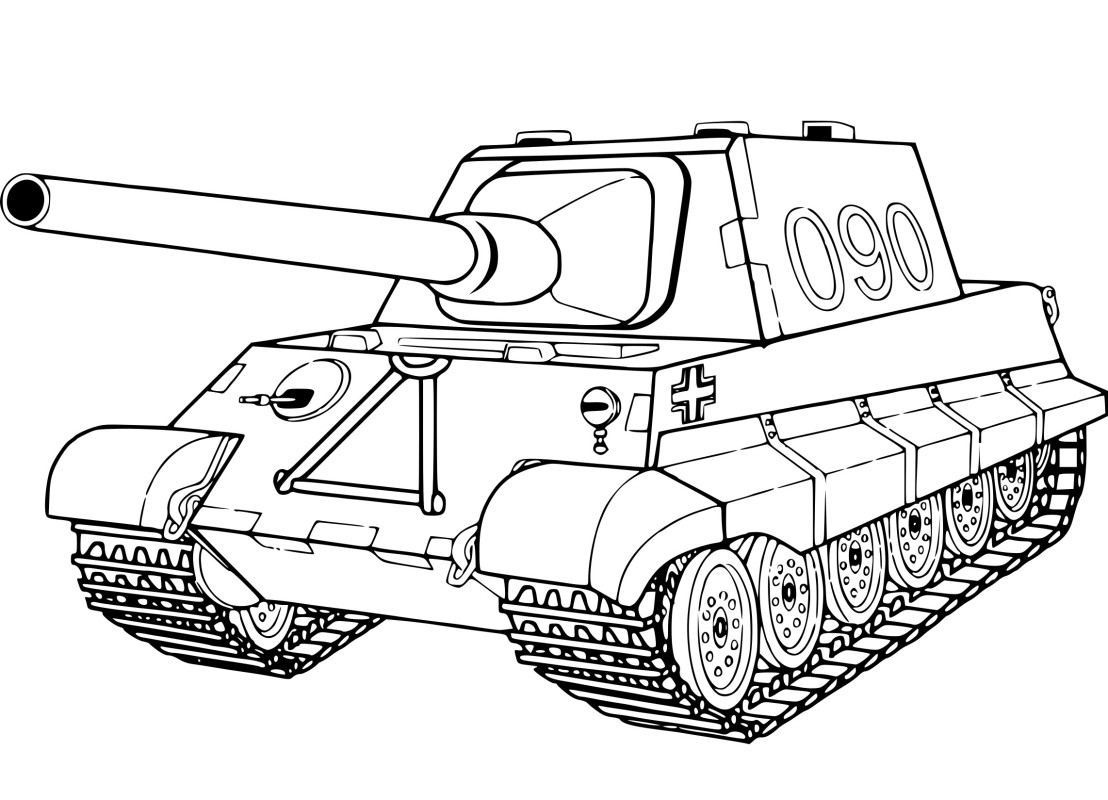 Coloriage Tank Militaire Gratuit À Imprimer serapportantà Coloriage Militaire