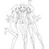 Coloriage Totally Spies À Imprimer serapportantà Coloriages Totally Spies