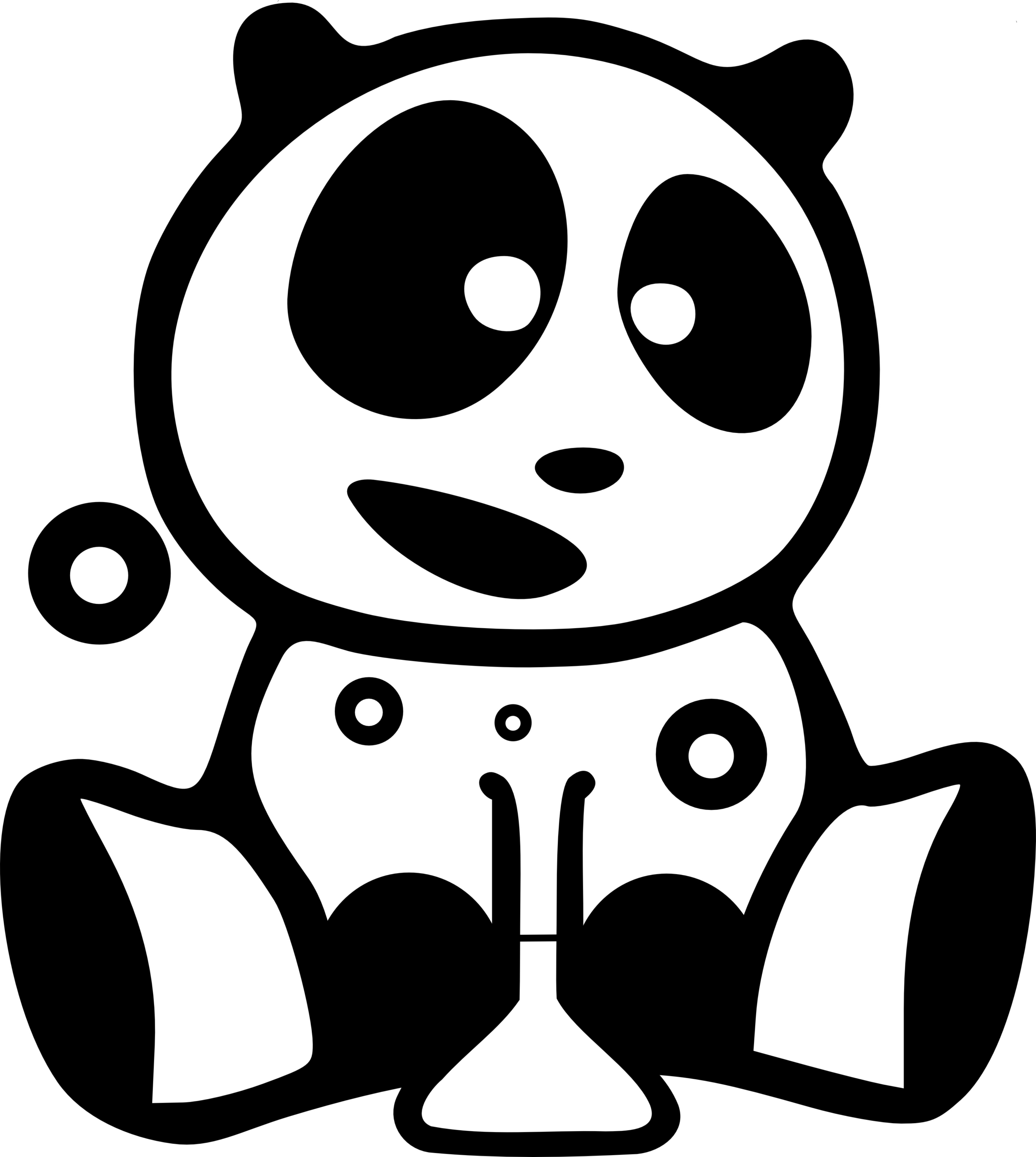 Coloriages À Imprimer : Panda, Numéro : 677214 pour Dessin Coloriage Panda