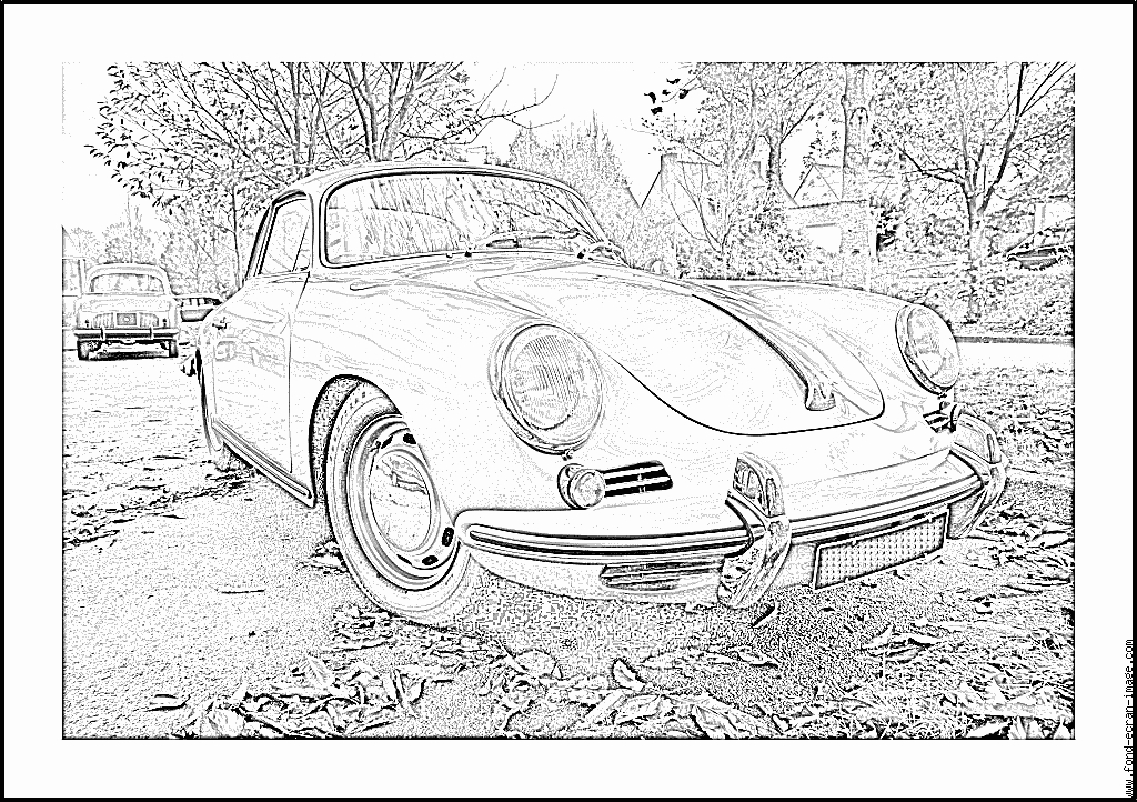 Coloriages À Imprimer : Porsche, Numéro : 106220 encequiconcerne Coloriage Porsche Gt3 Rs