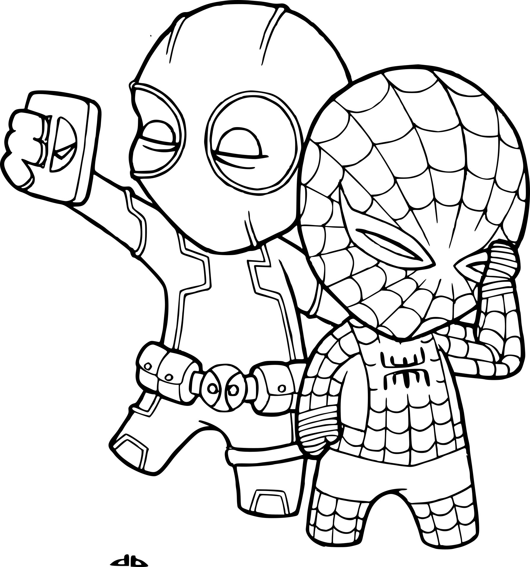 Coloriages À Imprimer : Spiderman, Numéro : 164Edceb à Dessin À Colorier Spiderman
