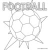 Coloriages - Football - Coloriages Gratuits À Imprimer à Dessin À Colorier Football