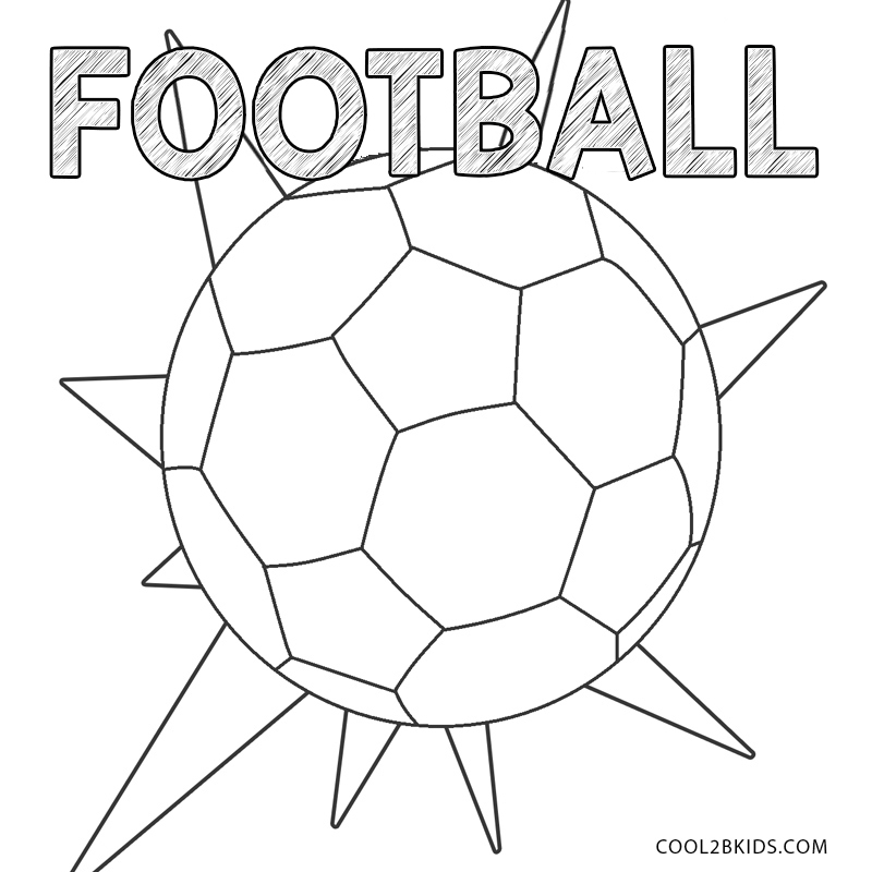 Coloriages - Football - Coloriages Gratuits À Imprimer à Dessin À Colorier Football