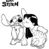 Coloriages Lilo Et Stitch - Fr.hellokids destiné Coloriage Angel Stitch