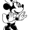 Coloriages - Minnie Mouse - Coloriages Gratuits À Imprimer pour Coloriage De Minnie