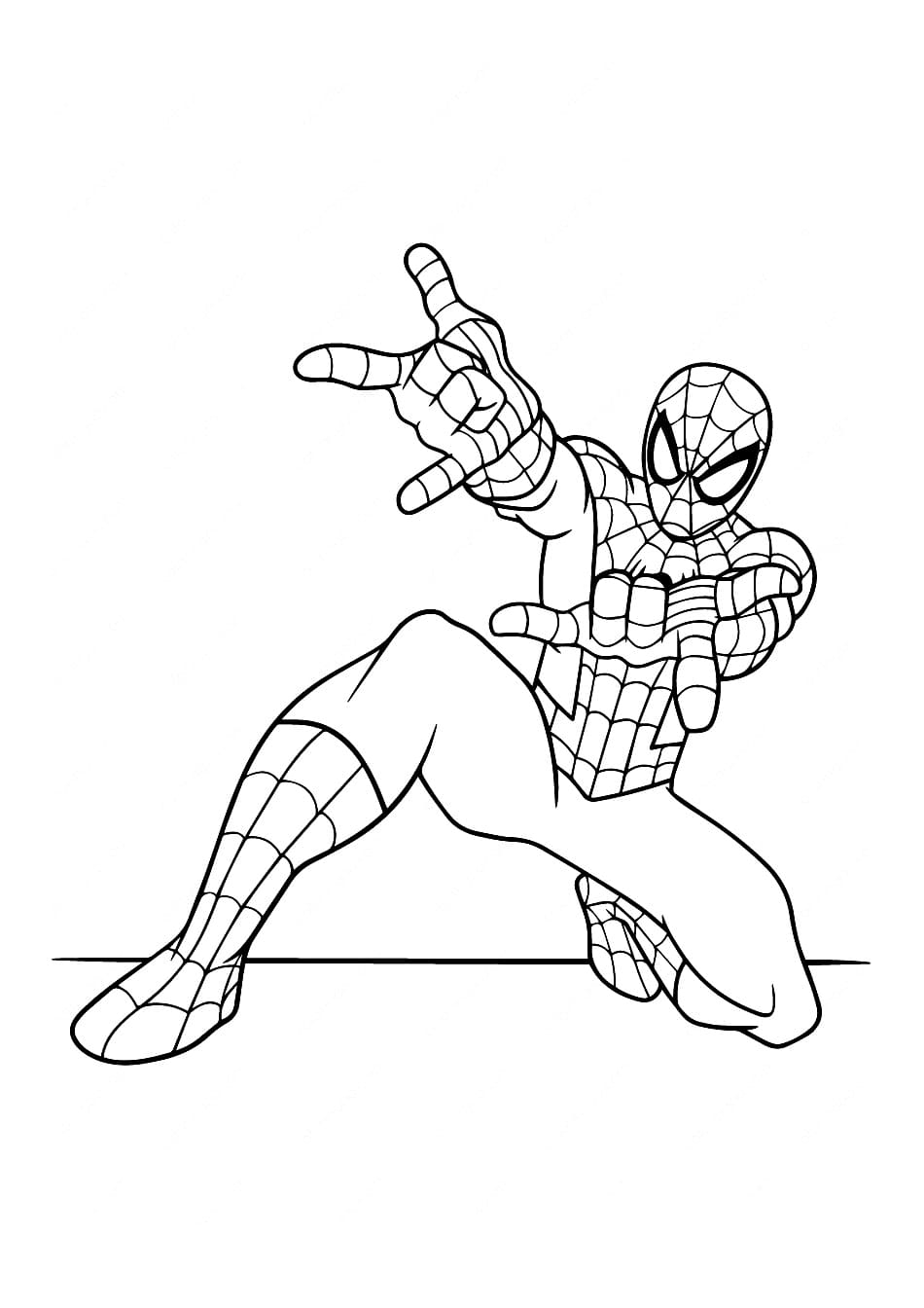 Coloriages Spiderman À Imprimer - Wonder-Day à Spiderman A Imprimer