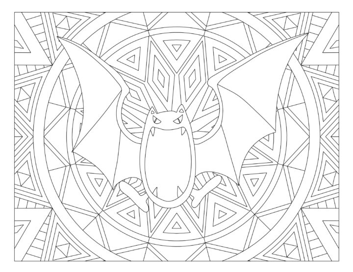 Coloring Pages Mandala Pokemon. Print For Free, Over 80 Images dedans Mandala Pokemon