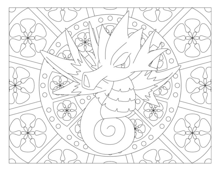 Coloring Pages Mandala Pokemon. Print For Free, Over 80 Images dedans Mandala Pokemon