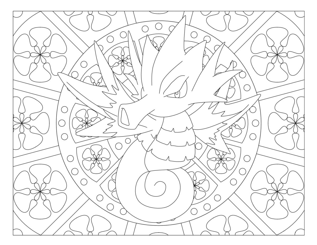Coloring Pages Mandala Pokemon. Print For Free, Over 80 Images dedans Mandala Pokemon