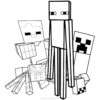 Creeper Coloring Pages With Minecraft Characters - Xcolorings tout Dessin Creeper Minecraft